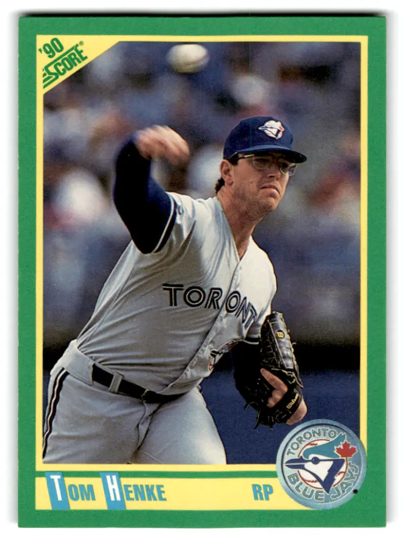 1990 Score #157 Tom Henke NM-MT Blue Jays ID:70053 - Trading Cards