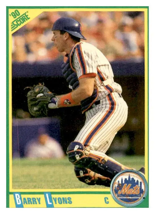 1990 Score #29 Barry Lyons - Collectible Trading Card
