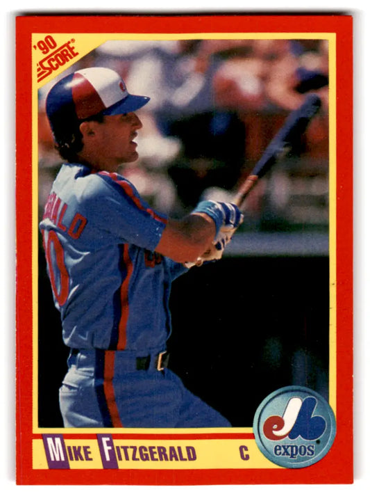 1990 Score #361 Mike Fitzgerald NM-MT Expos ID:70045 - Trading Cards