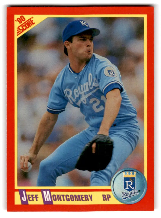 1990 Score #365 Jeff Montgomery NM-MT Royals ID:70056 - Trading Cards