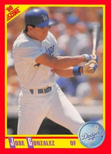 1990 Score #368 Jose Gonzalez NM-MT Dodgers - Trading Cards