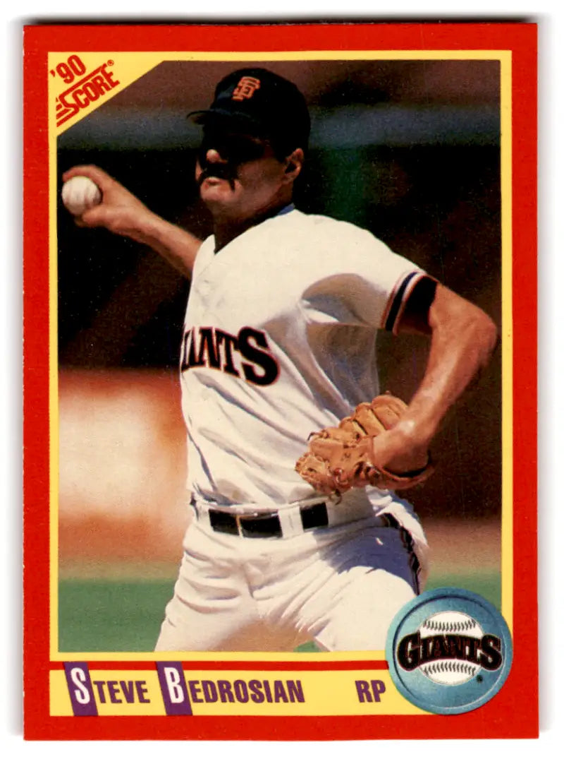 1990 Score #379 Steve Bedrosian NM-MT Giants ID:70073 - Trading Cards