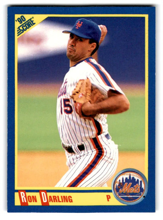 1990 Score #446 Ron Darling NM-MT Mets ID:70048 - Trading Cards