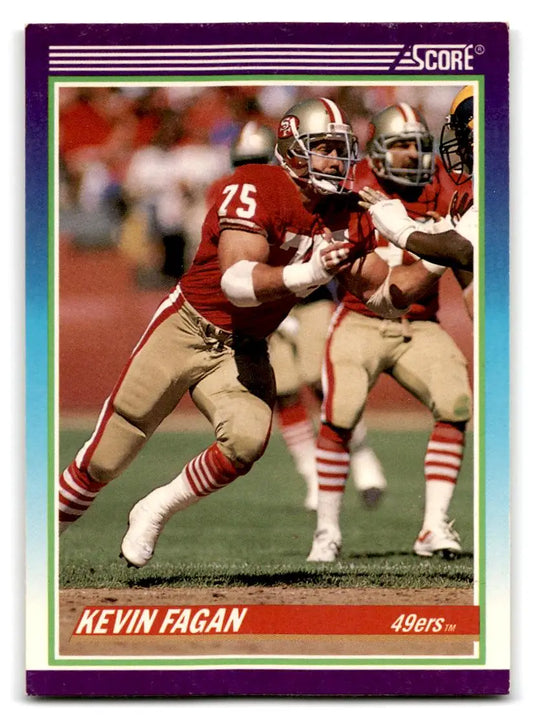 1990 Score #448 Kevin Fagan - Trading Card
