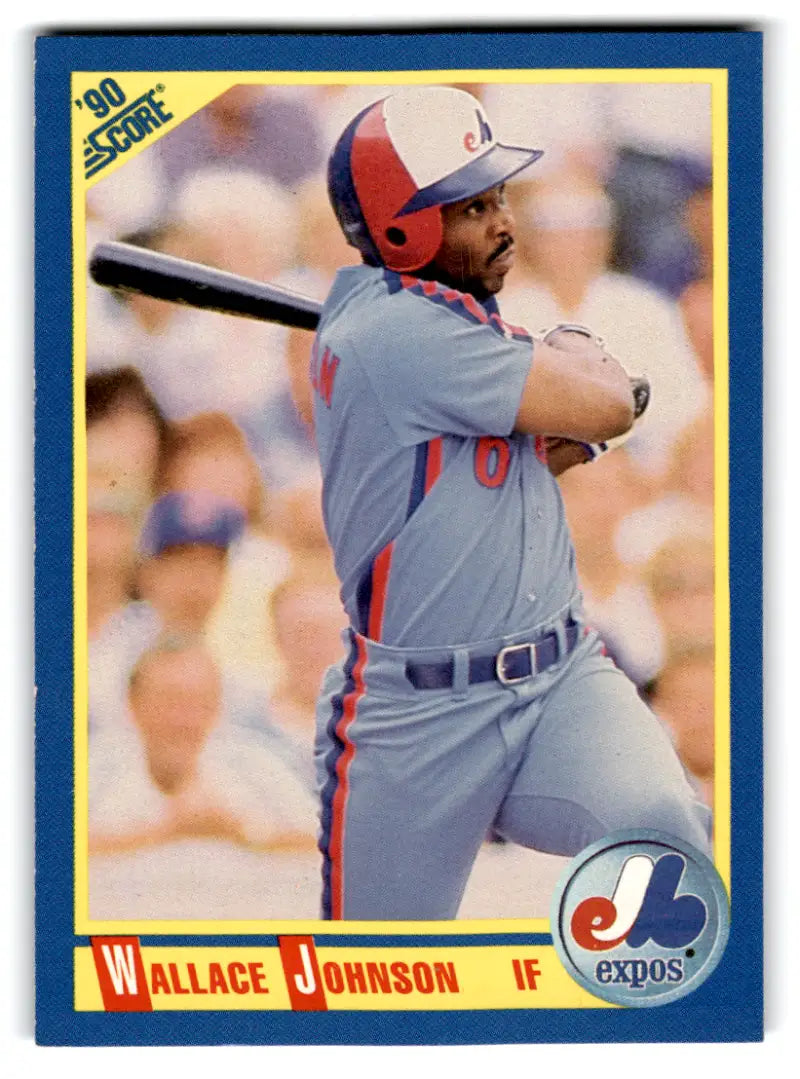 1990 Score #479 Wallace Johnson NM-MT Expos ID:70062 - Trading Cards