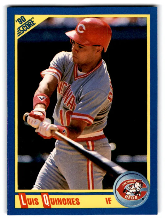1990 Score #499 Luis Quinones NM-MT Reds ID:70043 - Trading Cards