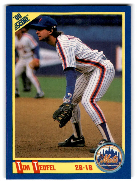 1990 Score #501 Tim Teufel NM-MT Mets UER ID:70044 - Trading Cards