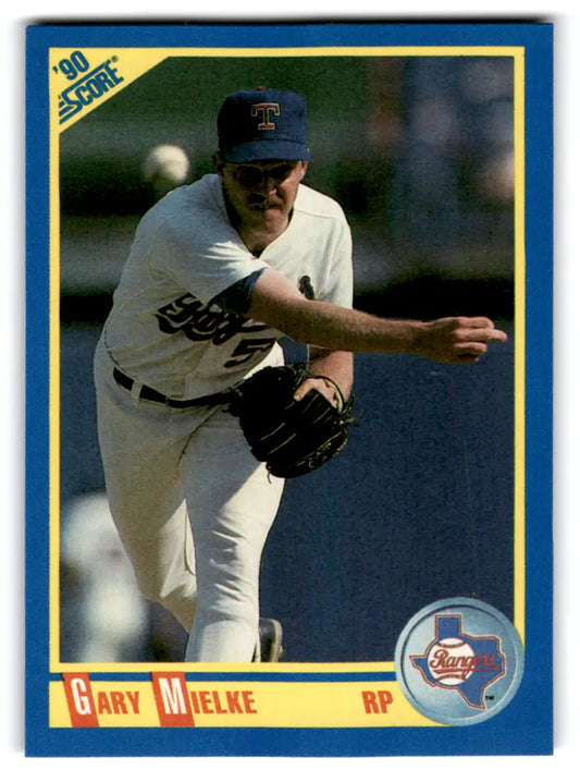 1990 Score #574 Gary Mielke NM-MT RC Rookie Rangers ID:70068 - Trading Cards