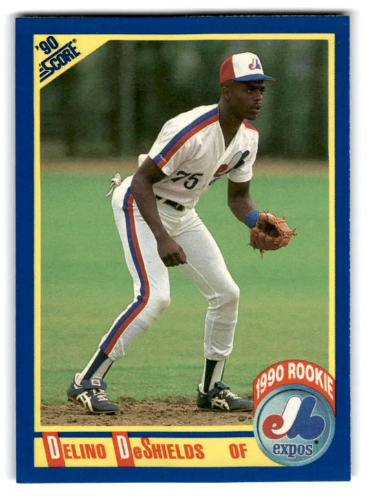 1990 Score #645 Delino DeShields NM-MT RC Rookie Expos ID:70072 - Trading Cards