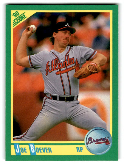 1990 Score #81 Joe Boever NM-MT Braves ID:70055 - Trading Cards