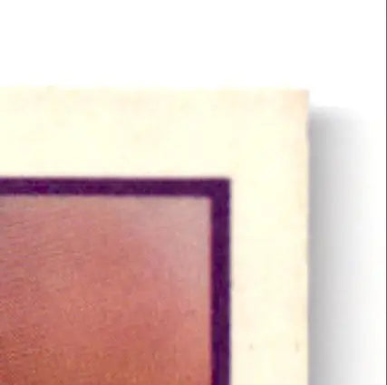 Close-up of framed artwork with reddish-brown interior and light border for score football jerry rice San Francisco 49ers collectible