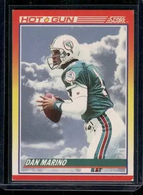 1990 Score Hot Gun Dan Marino #320 Football - Football Card