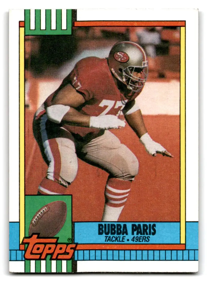 1990 Topps #27a Bubba Paris - Trading Card