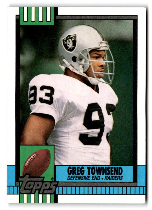 1990 Topps #290b Greg Townsend - Trading Cards