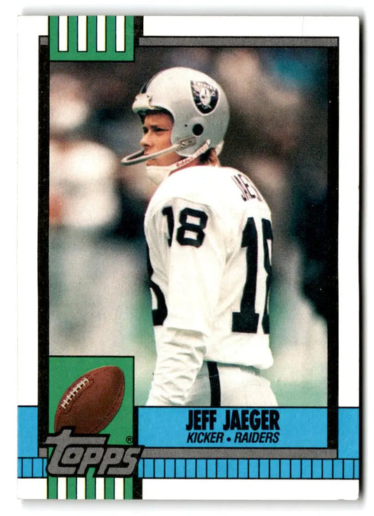 1990 Topps #297b Jeff Jaeger - Trading Card