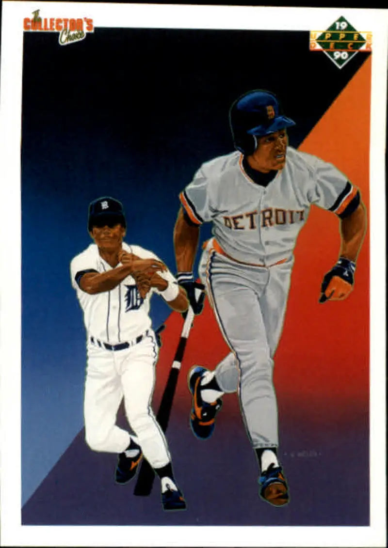 Lou Whitaker Baseball Card featuring Detroit Tigers and Seattle Mariners players
