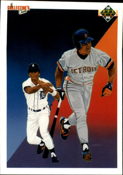 Lou Whitaker Baseball Card featuring Detroit Tigers and Seattle Mariners players