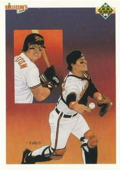 Mickey Tettleton Baltimore Orioles Upper Deck baseball trading card in NM-MT condition