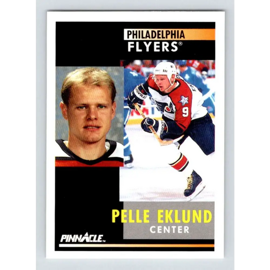 1991-92 Pinnacle #134 Pelle Eklund NM-MT Philadelphia Flyers Hockey Card