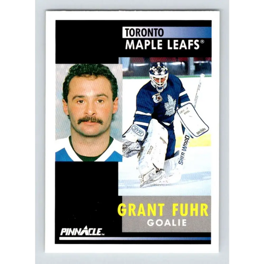 1991-92 Pinnacle #168 Grant Fuhr NM-MT Toronto Maple Leafs Hockey Card
