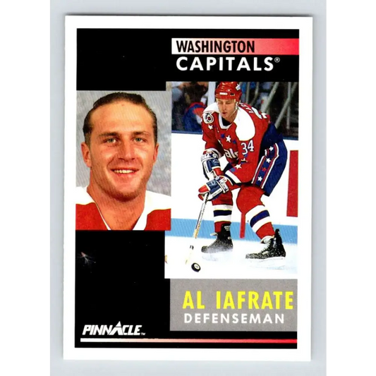 1991-92 Pinnacle #207 Al Iafrate NM-MT Washington Capitals Hockey Card