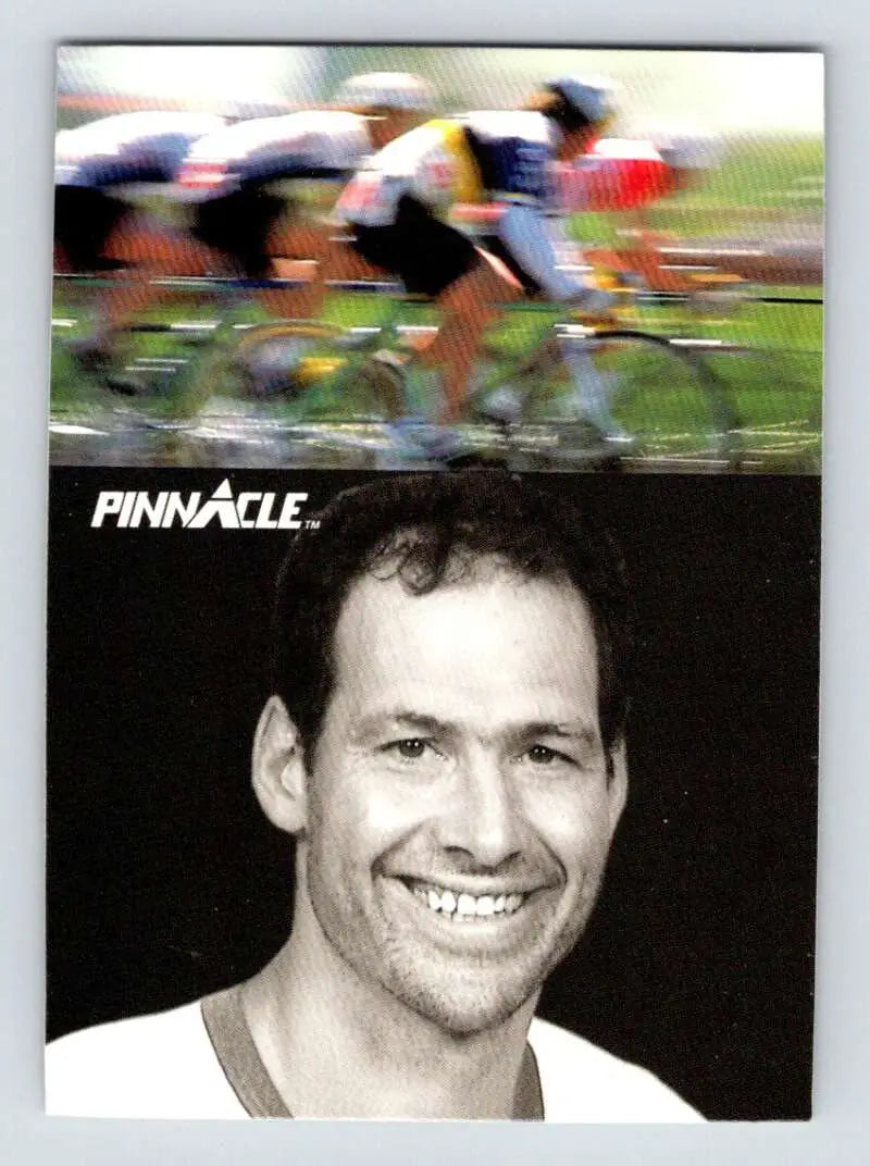 Black and white headshot of Brad Marsh on Detroit Red Wings sports trading card