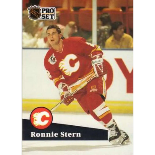 1991-92 Pro Set #362 Ronnie Stern NM-MT Calgary Flames Hockey Card