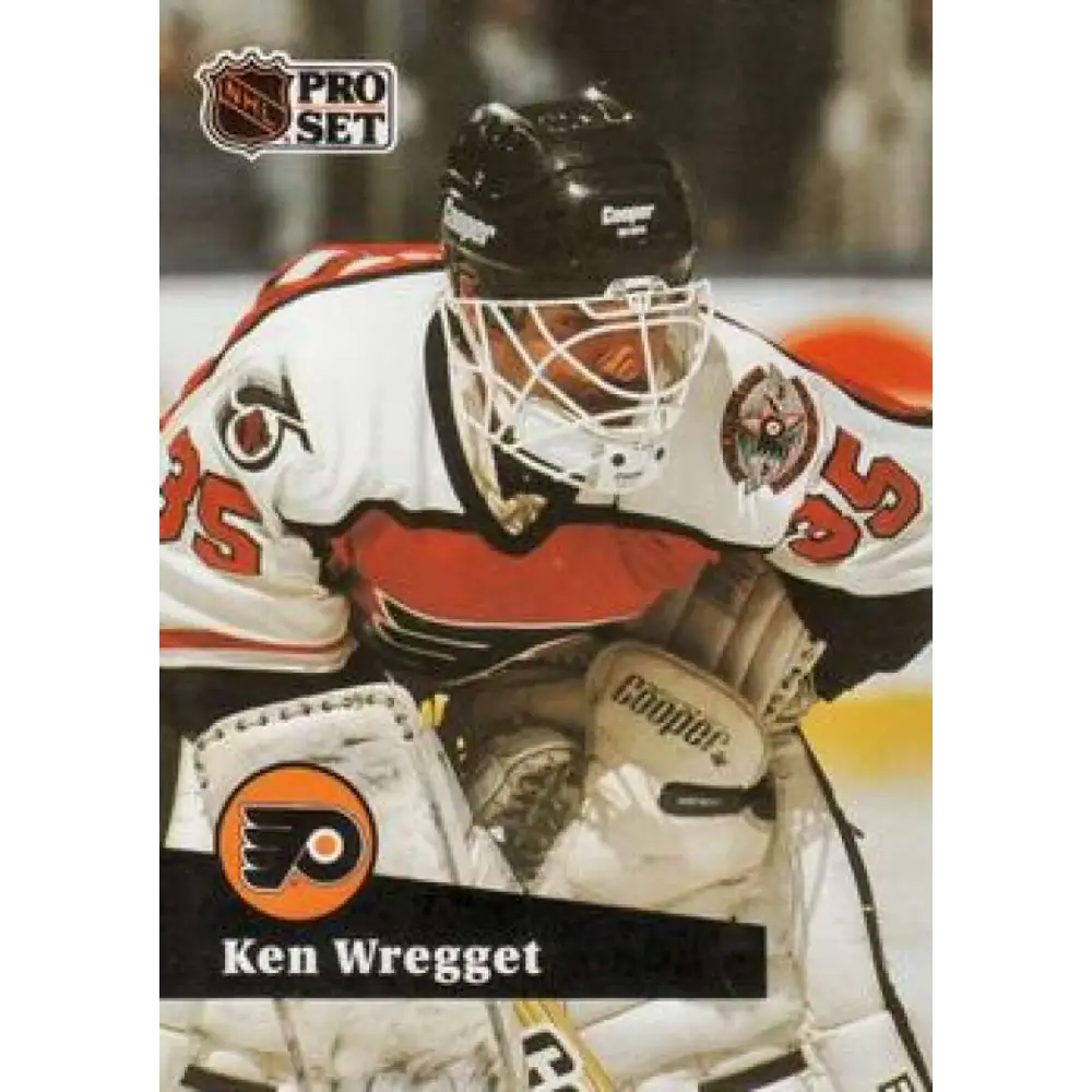 1991-92 Pro Set #450 Ken Wregget NM-MT Philadelphia Flyers Hockey Card
