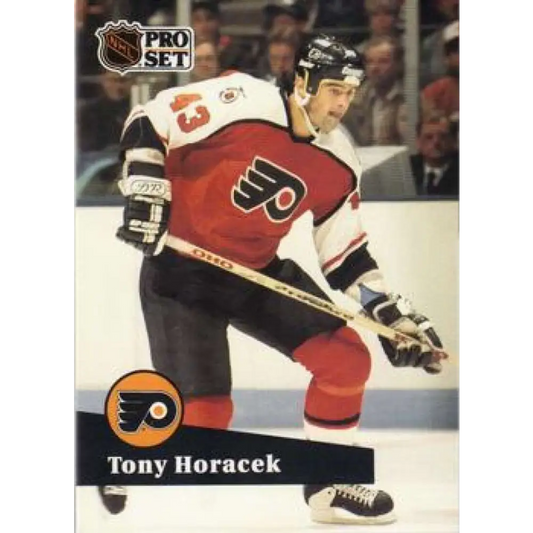 1991-92 Pro Set #455 Tony Horacek NM-MT Philadelphia Flyers Hockey Card