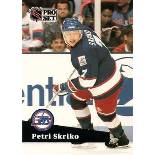 1991-92 Pro Set #517 Petri Skriko NM-MT Winnipeg Jets Hockey Card