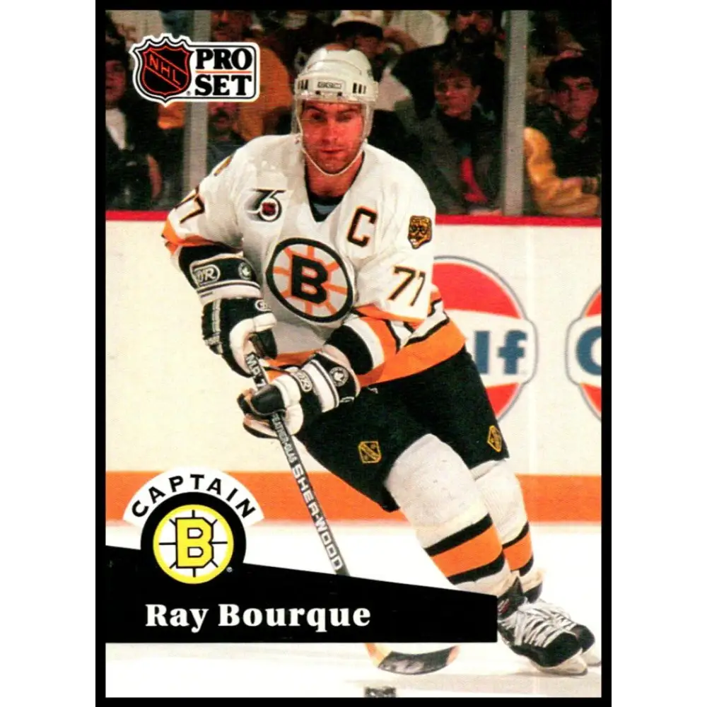 1991-92 Pro Set #567 Ray Bourque NM-MT Boston Bruins Hockey Card
