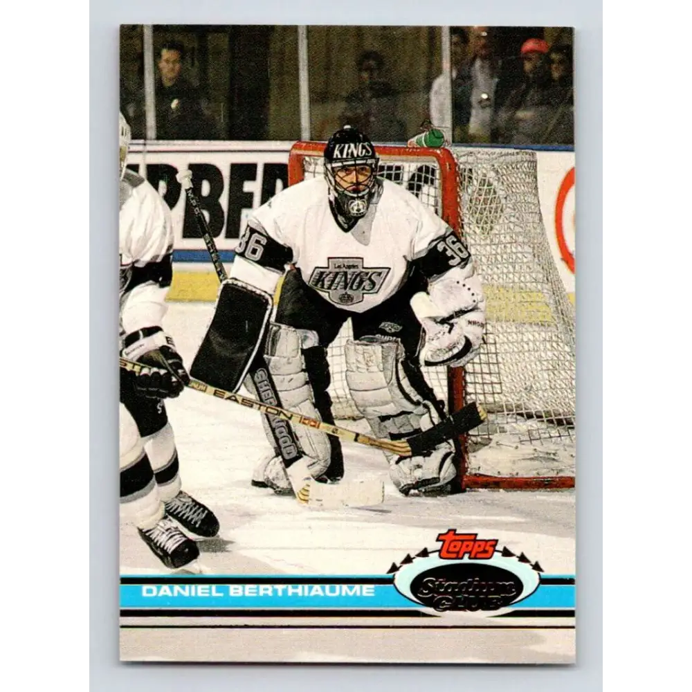 1991-92 Topps Stadium Club #290 Daniel Berthiaume NM-MT Los Angeles Kings Hockey Card