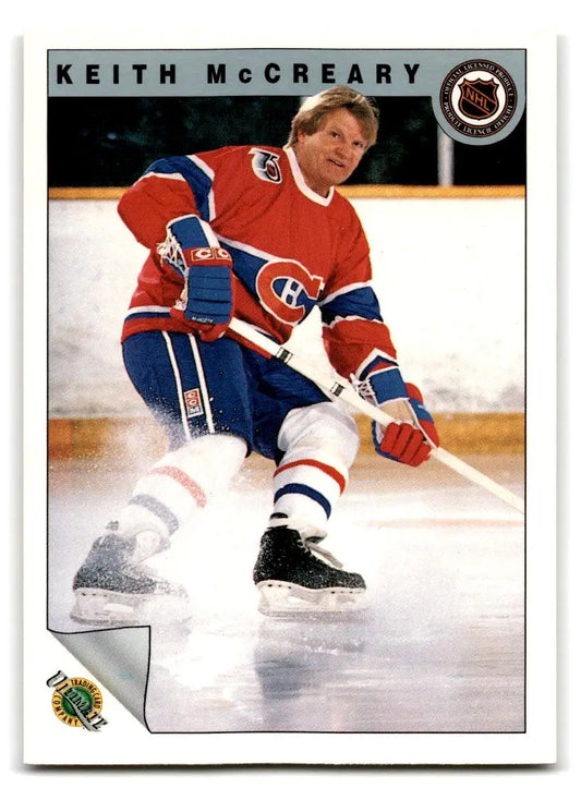 1991-92 Ultimate Original 6 #98 Keith McCreary - Trading Card