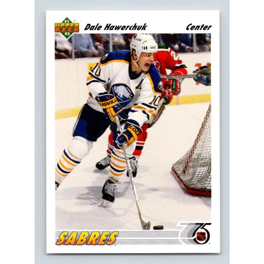 1991-92 Upper Deck #126 Dale Hawerchuk NM-MT Hockey Card