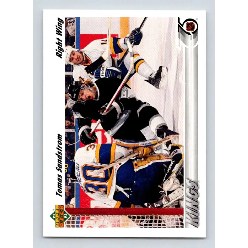 1991-92 Upper Deck #141 Tomas Sandstrom NM-MT Los Angeles Kings Hockey Card