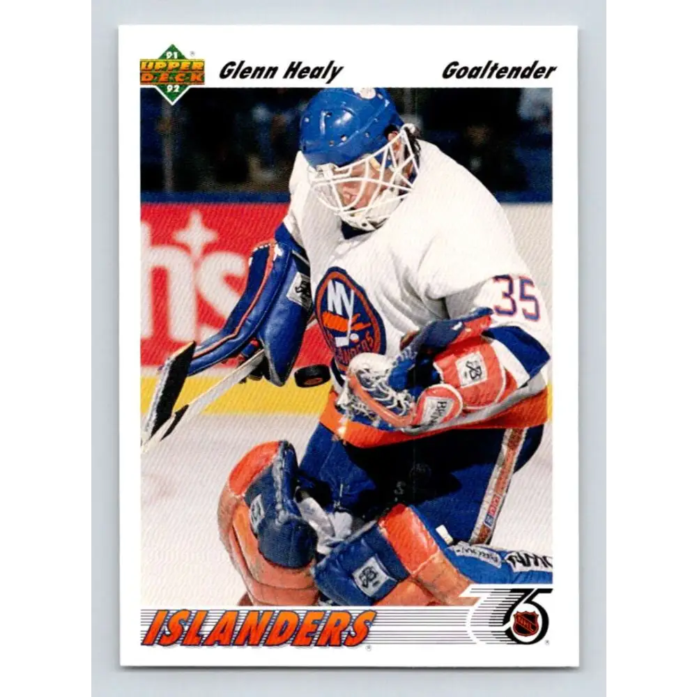 1991-92 Upper Deck #224 Glenn Healy NM-MT New York Islanders Hockey Card