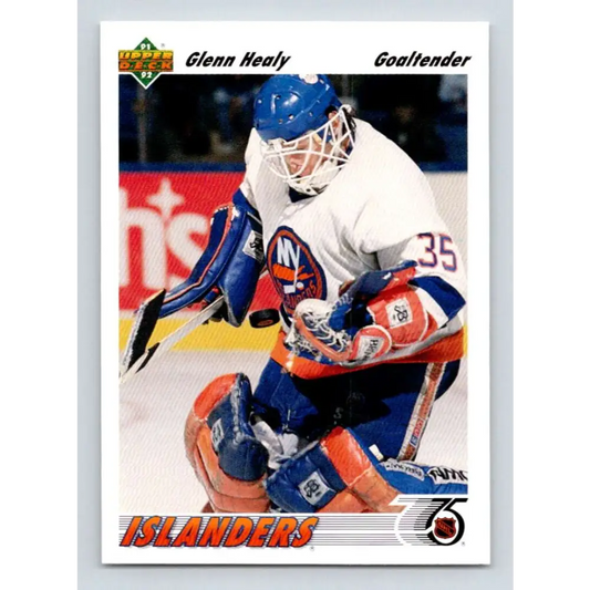 1991-92 Upper Deck #224 Glenn Healy NM-MT New York Islanders Hockey Card