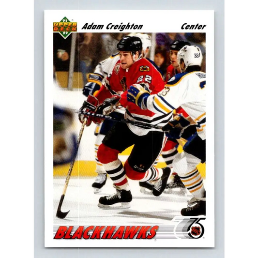 1991-92 Upper Deck #254 Adam Creighton NM-MT Hockey Card