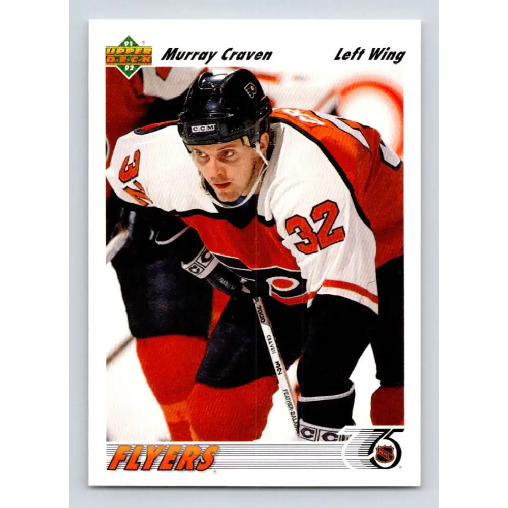 1991-92 Upper Deck #306 Murray Craven NM-MT Hockey Card