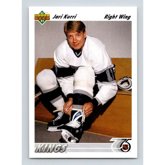 1991-92 Upper Deck #366 Jari Kurri NM-MT Hockey Card