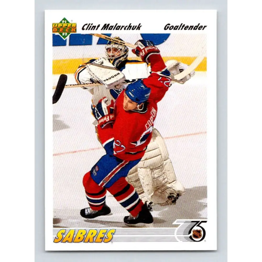 1991-92 Upper Deck #368 Clint Malarchuk NM-MT Buffalo Sabres Hockey Card