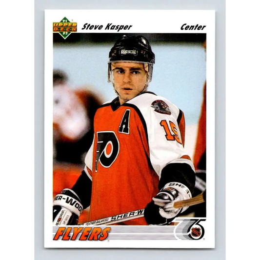 1991-92 Upper Deck #576 Steve Kasper NM-MT Philadelphia Flyers Hockey Card