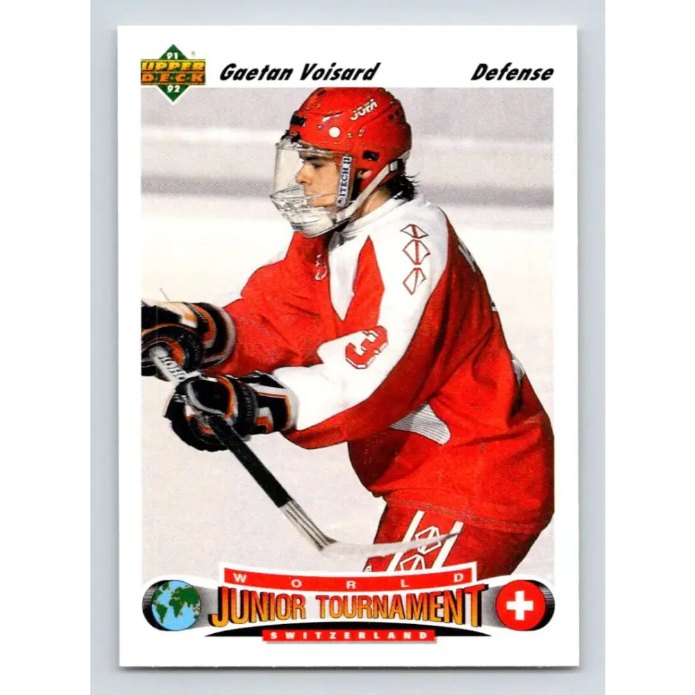 1991-92 Upper Deck #664 Gaetan Voisard NM-MT RC Rookie Hockey Card