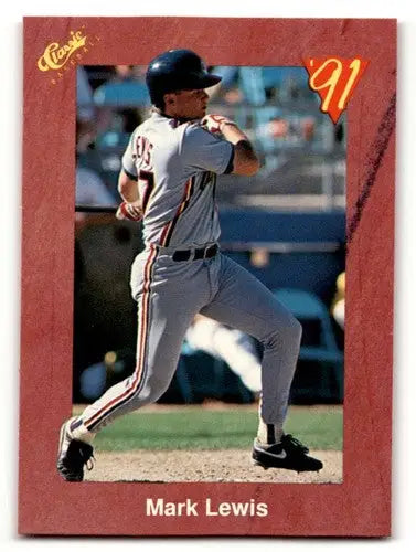 1991 Classic II #T11 Mark Lewis Cleveland Indians Baseball Cards ID:52724 - Baseball Cards