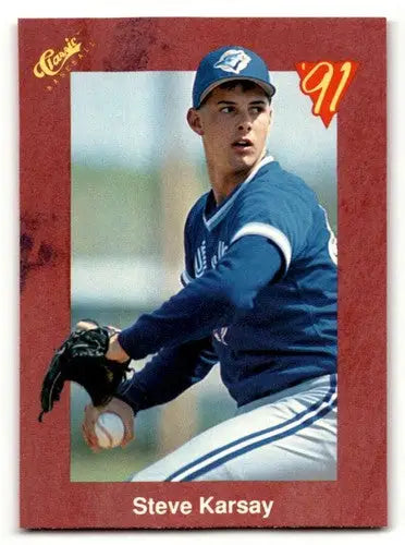 1991 Classic II #T60 Steve Karsay Toronto Blue Jays Baseball Cards ID:52751 - Baseball Cards
