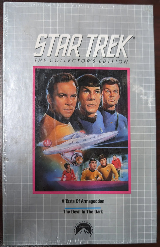 Star Trek Collector’s Edition VHS by Columbia House Star features original series characters