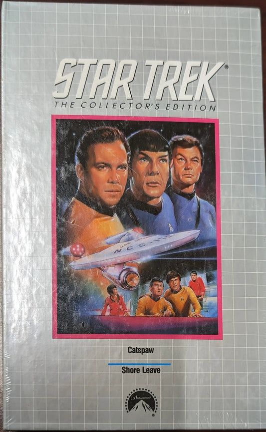 1991 Columbia House Star Trek VHS Catspaw / Shore Leave - VHS Tape