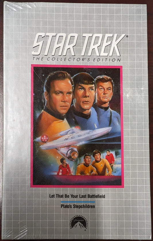 Star Trek Collector’s Edition VHS case featuring iconic original series characters
