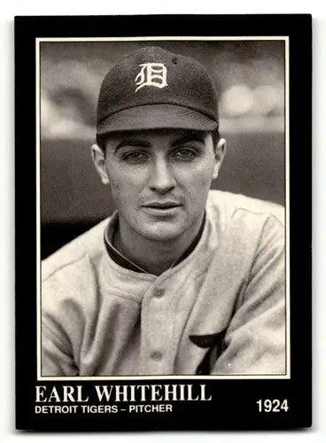 1991 Conlon Collection TSN #127 Earl Whitehill Detroit Tigers Baseba ID:52916 - Baseball Cards