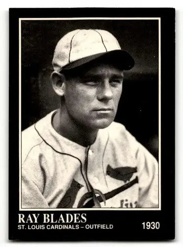 1991 Conlon Collection TSN #130 Ray Blades St. Louis Cardinals Baseb ID:52913 - Baseball Cards